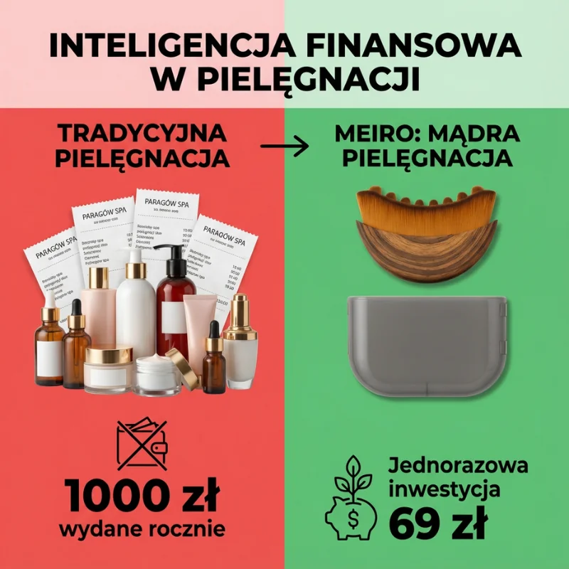 Porównanie kosztów tradycyjnej pielęgnacji i Meiro